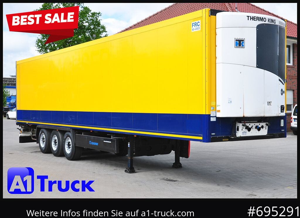 KRONE SD, ThermoKing SLX i 300, Doppelstock, - Refrigeraattori puoliperävaunu: kuva KRONE SD, ThermoKing SLX i 300, Doppelstock, - Refrigeraattori puoliperävaunu KRONE SD, ThermoKing SLX i 300, Doppelstock, - Refrigeraattori puoliperävaunu: kuva KRONE SD, ThermoKing SLX i 300, Doppelstock, - Refrigeraattori puoliperävaunu