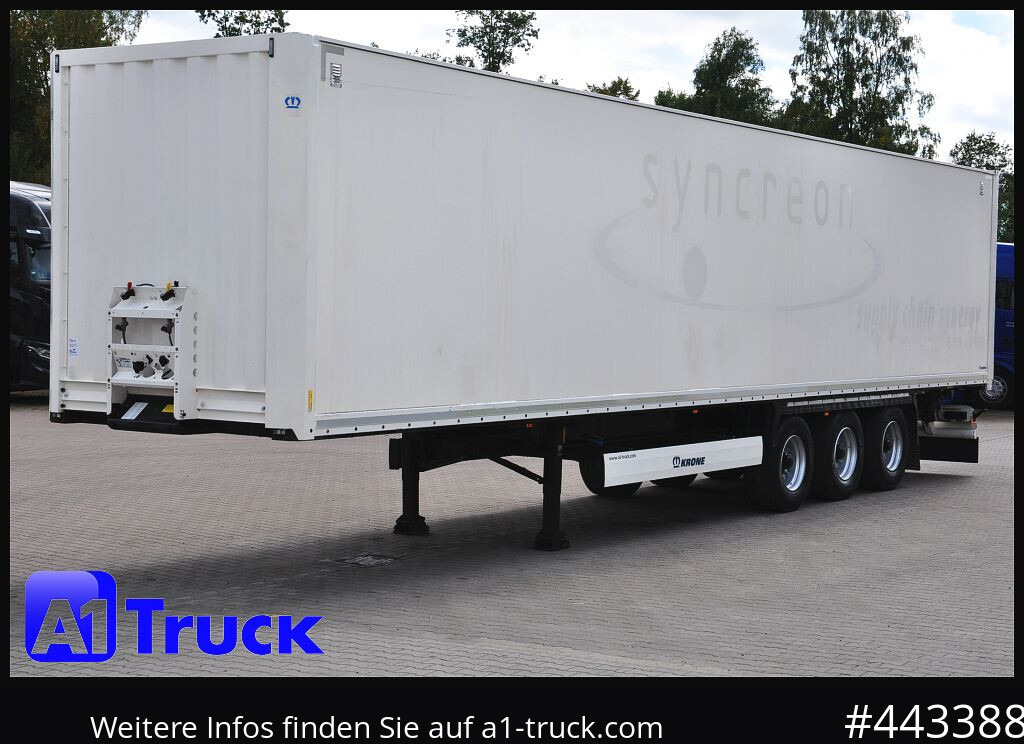 Umpikori puoliperävaunu KRONE SDK 27, Koffer, 1 Vorbesitzer, Plywood, 3x vorhanden: kuva Umpikori puoliperävaunu KRONE SDK 27, Koffer, 1 Vorbesitzer, Plywood, 3x vorhanden Umpikori puoliperävaunu KRONE SDK 27, Koffer, 1 Vorbesitzer, Plywood, 3x vorhanden: kuva Umpikori puoliperävaunu KRONE SDK 27, Koffer, 1 Vorbesitzer, Plywood, 3x vorhanden