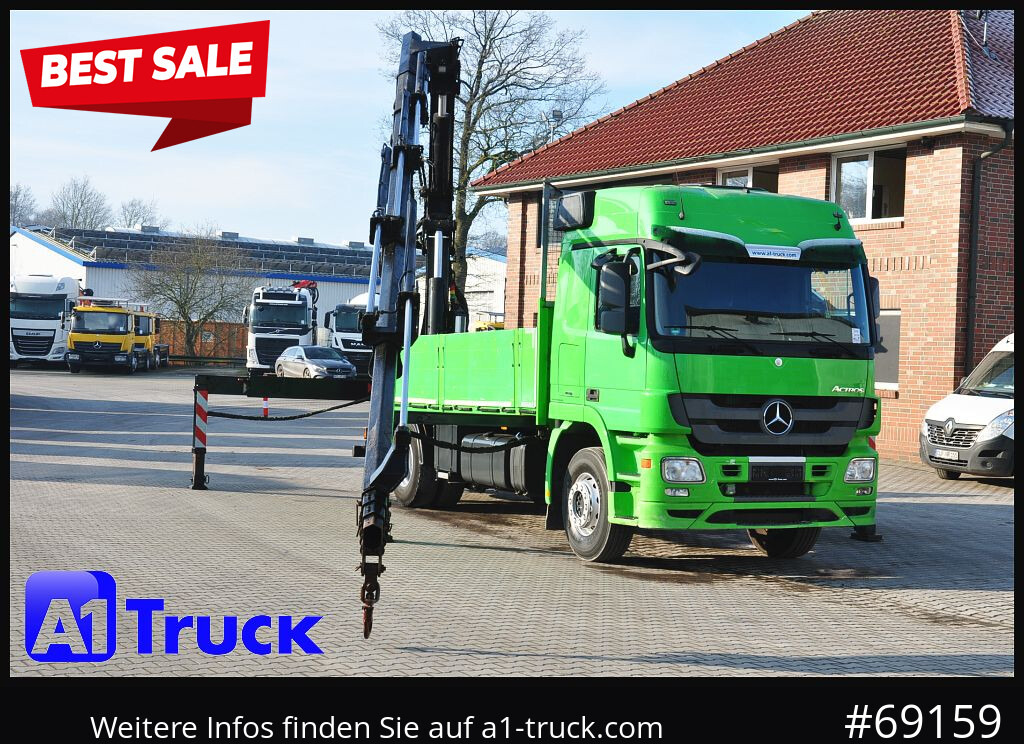 MERCEDES-BENZ Actros 1844 MP3, Kran MKG 291 HP 5+3 Funk, TÜV 06/2026 - Nosturiauto: kuva MERCEDES-BENZ Actros 1844 MP3, Kran MKG 291 HP 5+3 Funk, TÜV 06/2026 - Nosturiauto MERCEDES-BENZ Actros 1844 MP3, Kran MKG 291 HP 5+3 Funk, TÜV 06/2026 - Nosturiauto: kuva MERCEDES-BENZ Actros 1844 MP3, Kran MKG 291 HP 5+3 Funk, TÜV 06/2026 - Nosturiauto