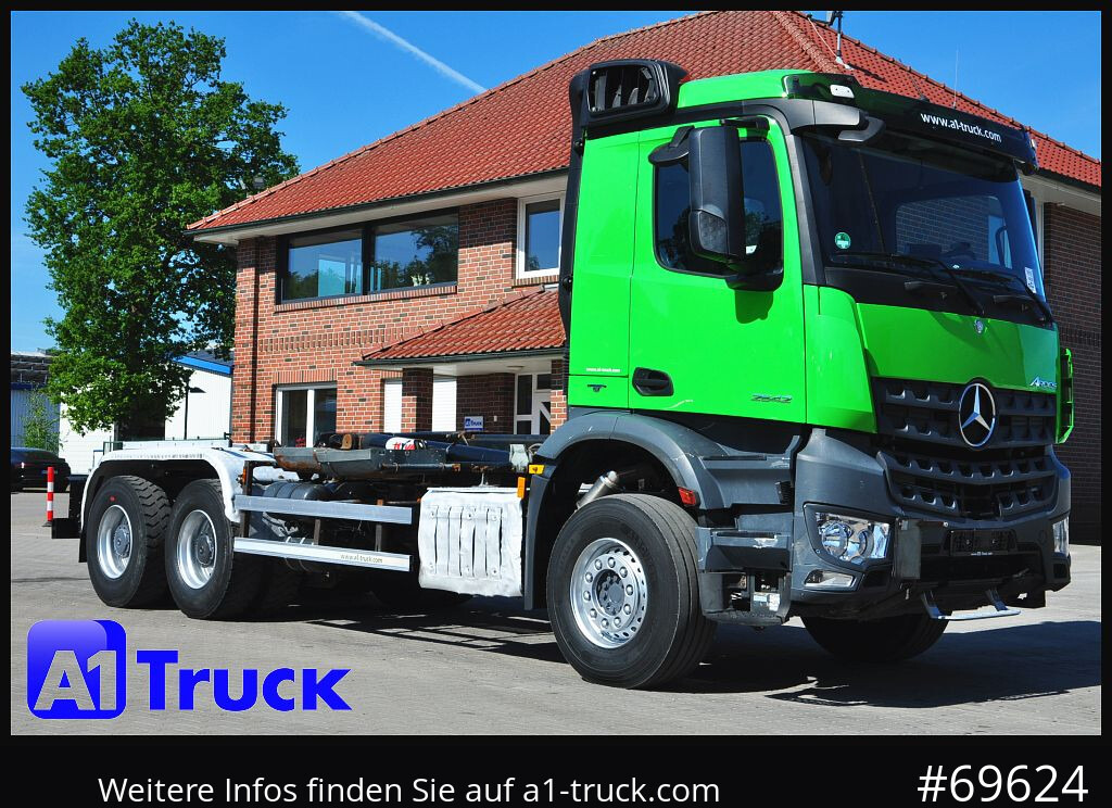 MERCEDES-BENZ Arocs 2542, Abrollkipper, 6x4, HYVA, - Koukkulava kuorma-auto: kuva MERCEDES-BENZ Arocs 2542, Abrollkipper, 6x4, HYVA, - Koukkulava kuorma-auto MERCEDES-BENZ Arocs 2542, Abrollkipper, 6x4, HYVA, - Koukkulava kuorma-auto: kuva MERCEDES-BENZ Arocs 2542, Abrollkipper, 6x4, HYVA, - Koukkulava kuorma-auto