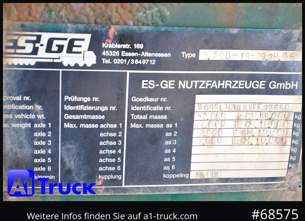 Apuvaunu puoliperävaunu kuljetusta varten raskas tekniikka NOOTEBOOM ES-GE 3 Achs Tele, SAF: kuva Apuvaunu puoliperävaunu kuljetusta varten raskas tekniikka NOOTEBOOM ES-GE 3 Achs Tele, SAF Apuvaunu puoliperävaunu kuljetusta varten raskas tekniikka NOOTEBOOM ES-GE 3 Achs Tele, SAF: kuva Apuvaunu puoliperävaunu kuljetusta varten raskas tekniikka NOOTEBOOM ES-GE 3 Achs Tele, SAF