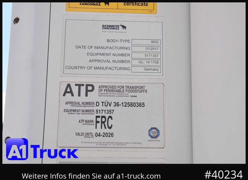 SCHMITZ SKO 24 FP 45 Carrier Vector, Doppelstock, - Refrigeraattori puoliperävaunu: kuva SCHMITZ SKO 24 FP 45 Carrier Vector, Doppelstock, - Refrigeraattori puoliperävaunu SCHMITZ SKO 24 FP 45 Carrier Vector, Doppelstock, - Refrigeraattori puoliperävaunu: kuva SCHMITZ SKO 24 FP 45 Carrier Vector, Doppelstock, - Refrigeraattori puoliperävaunu