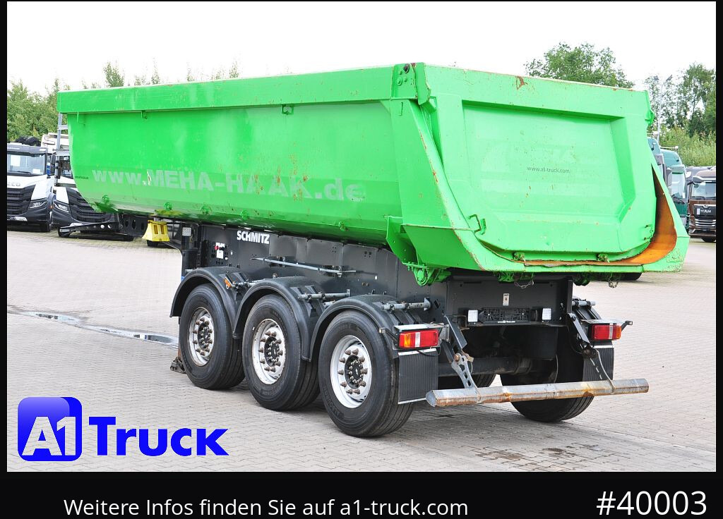 Kippiauto puoliperävaunu SCHMITZ SKi 24 7.2 Stahl, Lift  4x4 f. Allrad SZM: kuva Kippiauto puoliperävaunu SCHMITZ SKi 24 7.2 Stahl, Lift  4x4 f. Allrad SZM