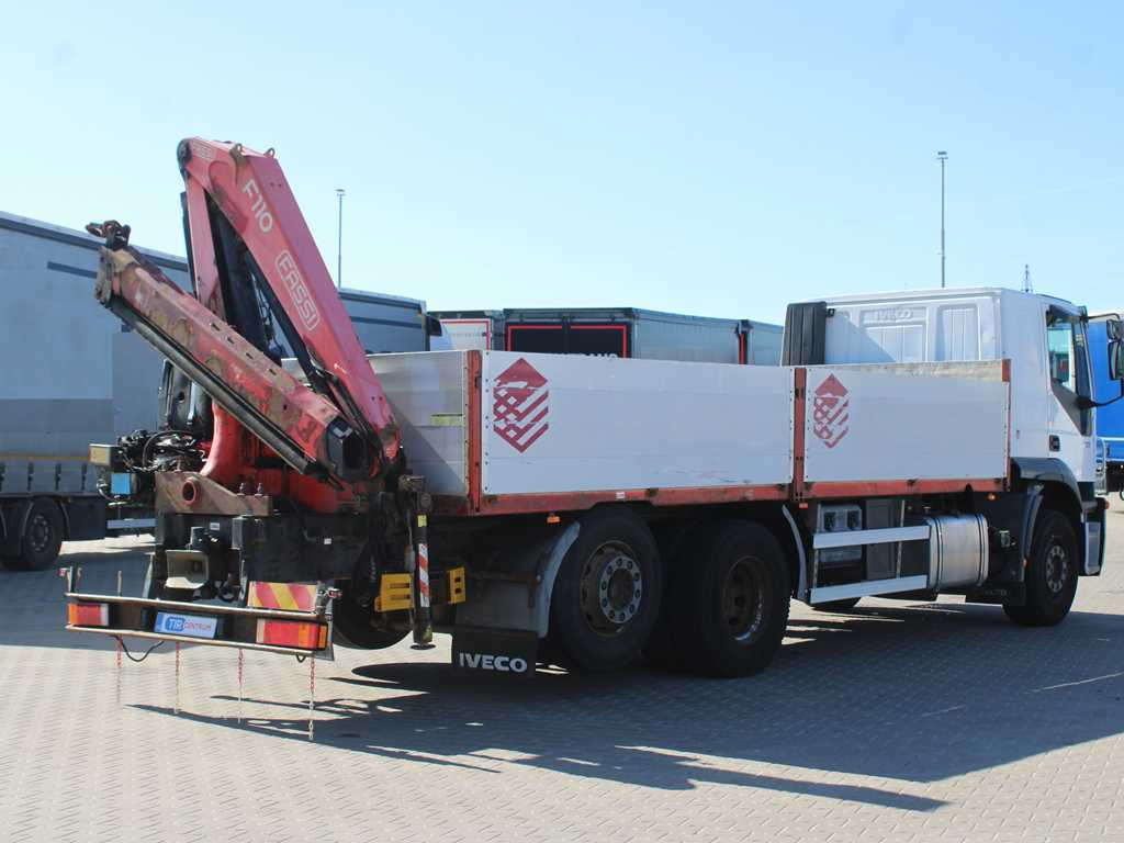 Iveco STRALIS 400, 6X2, EURO 3, HYDRAULIC ARM FASSI F110 - Lava-kuorma-auto, Nosturiauto: kuva Iveco STRALIS 400, 6X2, EURO 3, HYDRAULIC ARM FASSI F110 - Lava-kuorma-auto, Nosturiauto Iveco STRALIS 400, 6X2, EURO 3, HYDRAULIC ARM FASSI F110 - Lava-kuorma-auto, Nosturiauto: kuva Iveco STRALIS 400, 6X2, EURO 3, HYDRAULIC ARM FASSI F110 - Lava-kuorma-auto, Nosturiauto