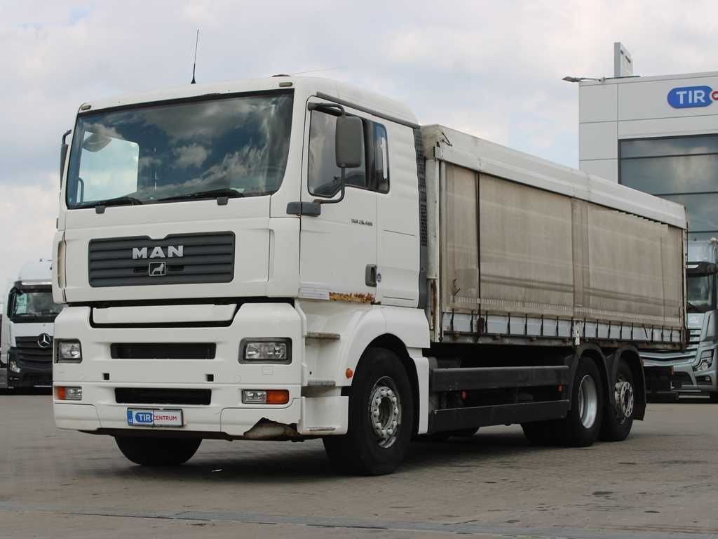 MAN TGA 26.460, 6X2, EURO 3, LIFTING AXLE, SIDEWALLS - Pressukapelli kuorma-auto: kuva MAN TGA 26.460, 6X2, EURO 3, LIFTING AXLE, SIDEWALLS - Pressukapelli kuorma-auto MAN TGA 26.460, 6X2, EURO 3, LIFTING AXLE, SIDEWALLS - Pressukapelli kuorma-auto: kuva MAN TGA 26.460, 6X2, EURO 3, LIFTING AXLE, SIDEWALLS - Pressukapelli kuorma-auto
