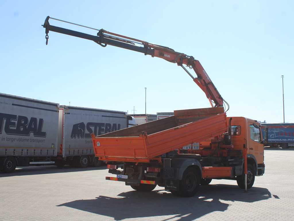 Mercedes-Benz Atego 1523, HYDRAULIC ARM ATLAS 60.1, THREE-SIDED - Kippiauto kuorma-auto, Nosturiauto: kuva  Mercedes-Benz Atego 1523, HYDRAULIC ARM ATLAS 60.1, THREE-SIDED - Kippiauto kuorma-auto, Nosturiauto Mercedes-Benz Atego 1523, HYDRAULIC ARM ATLAS 60.1, THREE-SIDED - Kippiauto kuorma-auto, Nosturiauto: kuva  Mercedes-Benz Atego 1523, HYDRAULIC ARM ATLAS 60.1, THREE-SIDED - Kippiauto kuorma-auto, Nosturiauto