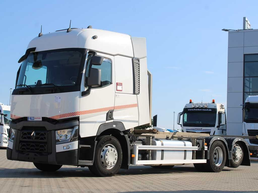Renault T460, EURO 6, BDF, LIFTING AXLE, AIR SUSPENSIONS - Konttialus/ Vaihtokuormatilat kuorma-auto: kuva Renault T460, EURO 6, BDF, LIFTING AXLE, AIR SUSPENSIONS - Konttialus/ Vaihtokuormatilat kuorma-auto Renault T460, EURO 6, BDF, LIFTING AXLE, AIR SUSPENSIONS - Konttialus/ Vaihtokuormatilat kuorma-auto: kuva Renault T460, EURO 6, BDF, LIFTING AXLE, AIR SUSPENSIONS - Konttialus/ Vaihtokuormatilat kuorma-auto