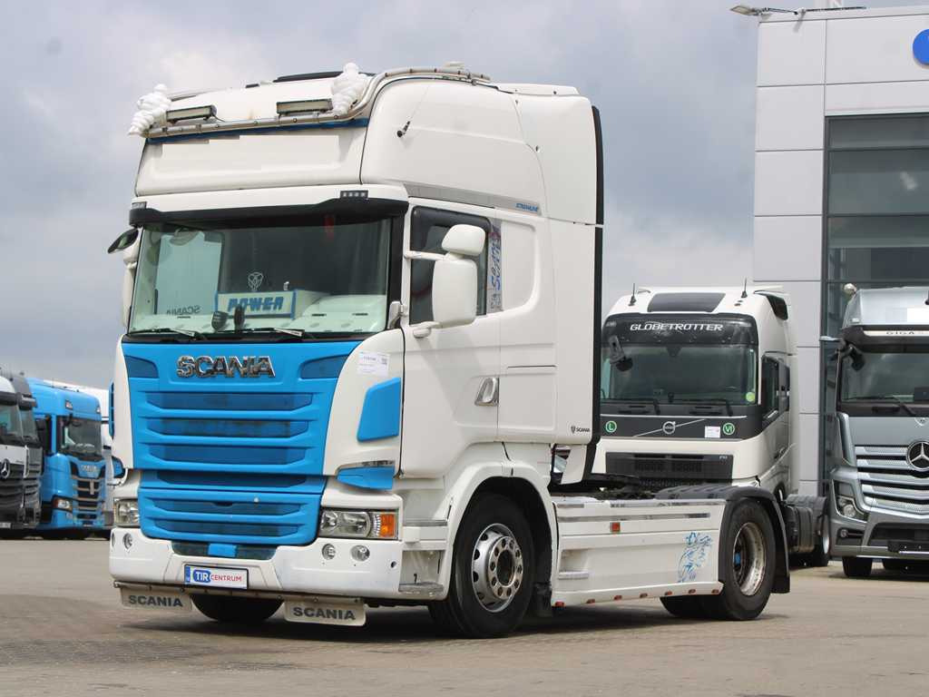 Scania R 450, EURO 6, RETARDER, AIR SUSPENSION - Vetopöytäauto: kuva Scania R 450, EURO 6, RETARDER, AIR SUSPENSION - Vetopöytäauto Scania R 450, EURO 6, RETARDER, AIR SUSPENSION - Vetopöytäauto: kuva Scania R 450, EURO 6, RETARDER, AIR SUSPENSION - Vetopöytäauto
