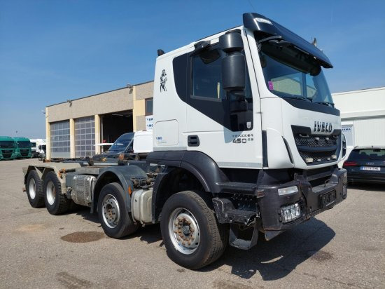Iveco 8x4 Meiller Abroller, Automatik, E6, Retarder, - Koukkulava kuorma-auto, Nosturiauto: kuva Iveco 8x4 Meiller Abroller, Automatik, E6, Retarder, - Koukkulava kuorma-auto, Nosturiauto Iveco 8x4 Meiller Abroller, Automatik, E6, Retarder, - Koukkulava kuorma-auto, Nosturiauto: kuva Iveco 8x4 Meiller Abroller, Automatik, E6, Retarder, - Koukkulava kuorma-auto, Nosturiauto