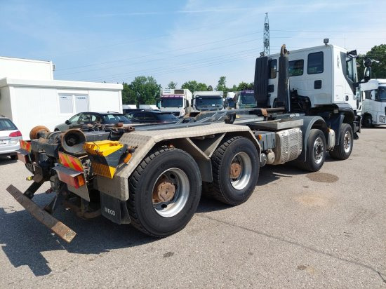 Iveco 8x4 Meiller Abroller, Automatik, E6, Retarder, - Koukkulava kuorma-auto, Nosturiauto: kuva Iveco 8x4 Meiller Abroller, Automatik, E6, Retarder, - Koukkulava kuorma-auto, Nosturiauto Iveco 8x4 Meiller Abroller, Automatik, E6, Retarder, - Koukkulava kuorma-auto, Nosturiauto: kuva Iveco 8x4 Meiller Abroller, Automatik, E6, Retarder, - Koukkulava kuorma-auto, Nosturiauto