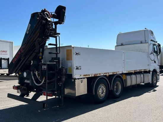 Mercedes-Benz Actros 2545 L 6x2, Retarder, Pritsche, Hiab XS 166 D-4 PRO, E5 - Lava-kuorma-auto, Nosturiauto: kuva Mercedes-Benz Actros 2545 L 6x2, Retarder, Pritsche, Hiab XS 166 D-4 PRO, E5 - Lava-kuorma-auto, Nosturiauto Mercedes-Benz Actros 2545 L 6x2, Retarder, Pritsche, Hiab XS 166 D-4 PRO, E5 - Lava-kuorma-auto, Nosturiauto: kuva Mercedes-Benz Actros 2545 L 6x2, Retarder, Pritsche, Hiab XS 166 D-4 PRO, E5 - Lava-kuorma-auto, Nosturiauto