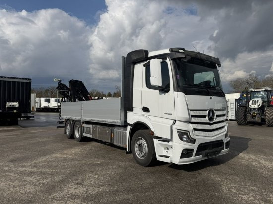 Mercedes-Benz Actros 2653, Retarder, Pritsche, Hiab Hipro 232 ES5 - Lava-kuorma-auto, Nosturiauto: kuva Mercedes-Benz Actros 2653, Retarder, Pritsche, Hiab Hipro 232 ES5 - Lava-kuorma-auto, Nosturiauto Mercedes-Benz Actros 2653, Retarder, Pritsche, Hiab Hipro 232 ES5 - Lava-kuorma-auto, Nosturiauto: kuva Mercedes-Benz Actros 2653, Retarder, Pritsche, Hiab Hipro 232 ES5 - Lava-kuorma-auto, Nosturiauto