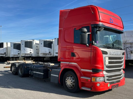 Scania R410 6x2 Topline, BDF, E6, Automatik, Redarter, Standklima, Liftachse - Konttialus/ Vaihtokuormatilat kuorma-auto: kuva Scania R410 6x2 Topline, BDF, E6, Automatik, Redarter, Standklima, Liftachse - Konttialus/ Vaihtokuormatilat kuorma-auto Scania R410 6x2 Topline, BDF, E6, Automatik, Redarter, Standklima, Liftachse - Konttialus/ Vaihtokuormatilat kuorma-auto: kuva Scania R410 6x2 Topline, BDF, E6, Automatik, Redarter, Standklima, Liftachse - Konttialus/ Vaihtokuormatilat kuorma-auto