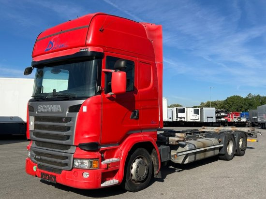 Scania R410 6x2 Topline, BDF, E6, Automatik, Redarter, Standklima, Liftachse - Konttialus/ Vaihtokuormatilat kuorma-auto: kuva Scania R410 6x2 Topline, BDF, E6, Automatik, Redarter, Standklima, Liftachse - Konttialus/ Vaihtokuormatilat kuorma-auto Scania R410 6x2 Topline, BDF, E6, Automatik, Redarter, Standklima, Liftachse - Konttialus/ Vaihtokuormatilat kuorma-auto: kuva Scania R410 6x2 Topline, BDF, E6, Automatik, Redarter, Standklima, Liftachse - Konttialus/ Vaihtokuormatilat kuorma-auto