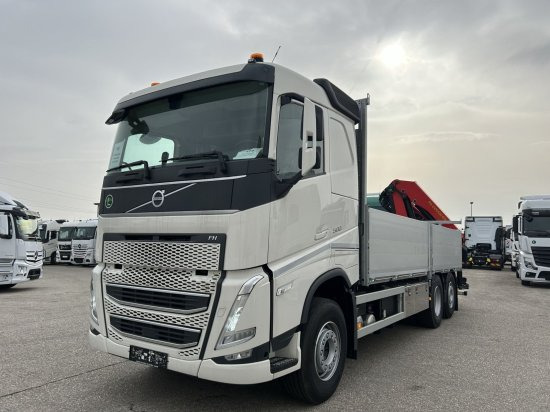 Volvo FH 500 6X2 Euro6, Retarder, Pritsche, Palfinger PK22002-EH - Lava-kuorma-auto, Nosturiauto: kuva Volvo FH 500 6X2 Euro6, Retarder, Pritsche, Palfinger PK22002-EH - Lava-kuorma-auto, Nosturiauto Volvo FH 500 6X2 Euro6, Retarder, Pritsche, Palfinger PK22002-EH - Lava-kuorma-auto, Nosturiauto: kuva Volvo FH 500 6X2 Euro6, Retarder, Pritsche, Palfinger PK22002-EH - Lava-kuorma-auto, Nosturiauto