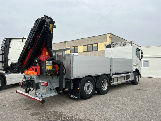 Volvo FH 500 6X2 Euro6, Retarder, Pritsche, Palfinger PK22002-EH - Lava-kuorma-auto, Nosturiauto: kuva Volvo FH 500 6X2 Euro6, Retarder, Pritsche, Palfinger PK22002-EH - Lava-kuorma-auto, Nosturiauto Volvo FH 500 6X2 Euro6, Retarder, Pritsche, Palfinger PK22002-EH - Lava-kuorma-auto, Nosturiauto: kuva Volvo FH 500 6X2 Euro6, Retarder, Pritsche, Palfinger PK22002-EH - Lava-kuorma-auto, Nosturiauto