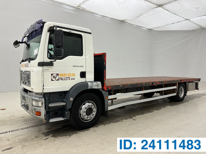 MAN TGM 18.280 - 4x2 - Lava-kuorma-auto: kuva MAN TGM 18.280 - 4x2 - Lava-kuorma-auto MAN TGM 18.280 - 4x2 - Lava-kuorma-auto: kuva MAN TGM 18.280 - 4x2 - Lava-kuorma-auto