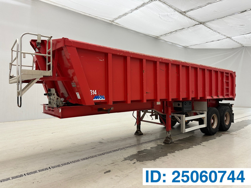 MOL 22 cub in steel - Kippiauto puoliperävaunu: kuva MOL 22 cub in steel - Kippiauto puoliperävaunu MOL 22 cub in steel - Kippiauto puoliperävaunu: kuva MOL 22 cub in steel - Kippiauto puoliperävaunu