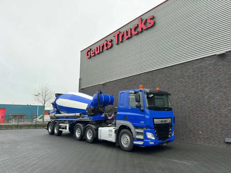 Betonin kuljetus puoliperävaunu DAF CF 510 6X4 + DE BUF ST2 2-ASSIGE 10M3 CONCRETE MIXER/MISCHER/MIXER: kuva Betonin kuljetus puoliperävaunu DAF CF 510 6X4 + DE BUF ST2 2-ASSIGE 10M3 CONCRETE MIXER/MISCHER/MIXER