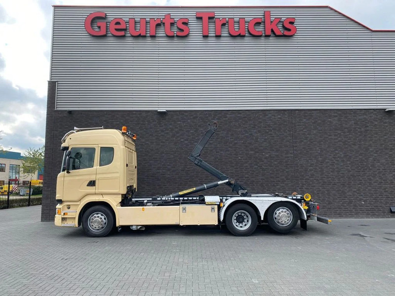 Scania R450 6X2 + PALFINGER HAAKARMSYSTEEM/ABROLLKIPPER/HOOKLIFT - Koukkulava kuorma-auto: kuva Scania R450 6X2 + PALFINGER HAAKARMSYSTEEM/ABROLLKIPPER/HOOKLIFT - Koukkulava kuorma-auto Scania R450 6X2 + PALFINGER HAAKARMSYSTEEM/ABROLLKIPPER/HOOKLIFT - Koukkulava kuorma-auto: kuva Scania R450 6X2 + PALFINGER HAAKARMSYSTEEM/ABROLLKIPPER/HOOKLIFT - Koukkulava kuorma-auto