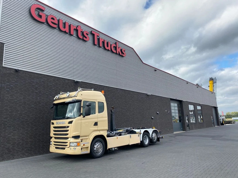 Scania R450 6X2 + PALFINGER HAAKARMSYSTEEM/ABROLLKIPPER/HOOKLIFT - Koukkulava kuorma-auto: kuva Scania R450 6X2 + PALFINGER HAAKARMSYSTEEM/ABROLLKIPPER/HOOKLIFT - Koukkulava kuorma-auto Scania R450 6X2 + PALFINGER HAAKARMSYSTEEM/ABROLLKIPPER/HOOKLIFT - Koukkulava kuorma-auto: kuva Scania R450 6X2 + PALFINGER HAAKARMSYSTEEM/ABROLLKIPPER/HOOKLIFT - Koukkulava kuorma-auto