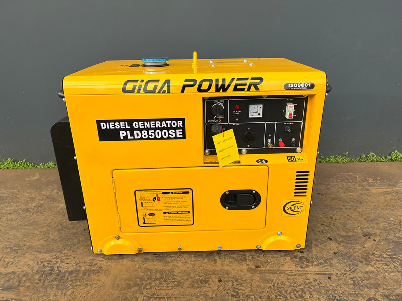 Giga power 8 kVA generator - PLD8500SE - Sähkögeneraattori: kuva Giga power 8 kVA generator - PLD8500SE - Sähkögeneraattori Giga power 8 kVA generator - PLD8500SE - Sähkögeneraattori: kuva Giga power 8 kVA generator - PLD8500SE - Sähkögeneraattori