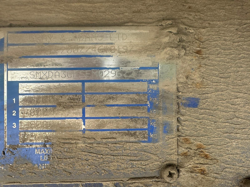 Refrigeraattori puoliperävaunu Gray and Adams Meat Hook Thermo King SLXE 400: kuva Refrigeraattori puoliperävaunu Gray and Adams Meat Hook Thermo King SLXE 400 Refrigeraattori puoliperävaunu Gray and Adams Meat Hook Thermo King SLXE 400: kuva Refrigeraattori puoliperävaunu Gray and Adams Meat Hook Thermo King SLXE 400