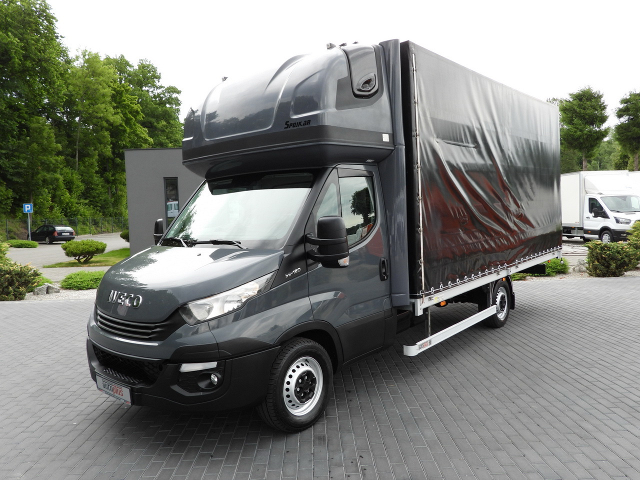 Pressukapelli tavara-auto IVECO DAILY 35S18 TARPAULIN 10 PALLETS WEBASTO CRUISE CONTROL PNEUMATICS AUTOMATIC TRANSMISSION HI-MATIC AIR CONDITIONING  180HP: kuva Pressukapelli tavara-auto IVECO DAILY 35S18 TARPAULIN 10 PALLETS WEBASTO CRUISE CONTROL PNEUMATICS AUTOMATIC TRANSMISSION HI-MATIC AIR CONDITIONING  180HP