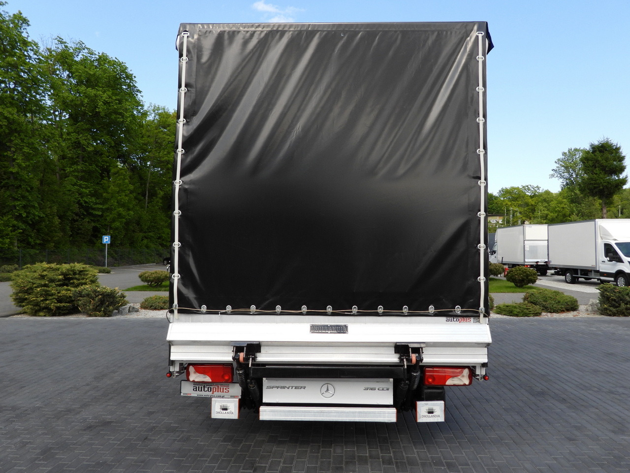Pressukapelli tavara-auto MERCEDES SPRINTER 316 TARPAULIN LIFT 10 PALLETS WEBASTO CRUISE CONTROL PNEUMATICS AIR CONDITIONING  160HP: kuva Pressukapelli tavara-auto MERCEDES SPRINTER 316 TARPAULIN LIFT 10 PALLETS WEBASTO CRUISE CONTROL PNEUMATICS AIR CONDITIONING  160HP