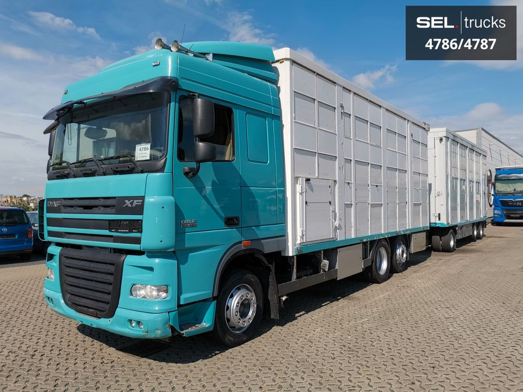 DAF XF 105.460 / Intarder / 4 Stock / KOMPLETT ! - Eläinten kuljetus kuorma-auto: kuva DAF XF 105.460 / Intarder / 4 Stock / KOMPLETT ! - Eläinten kuljetus kuorma-auto DAF XF 105.460 / Intarder / 4 Stock / KOMPLETT ! - Eläinten kuljetus kuorma-auto: kuva DAF XF 105.460 / Intarder / 4 Stock / KOMPLETT ! - Eläinten kuljetus kuorma-auto