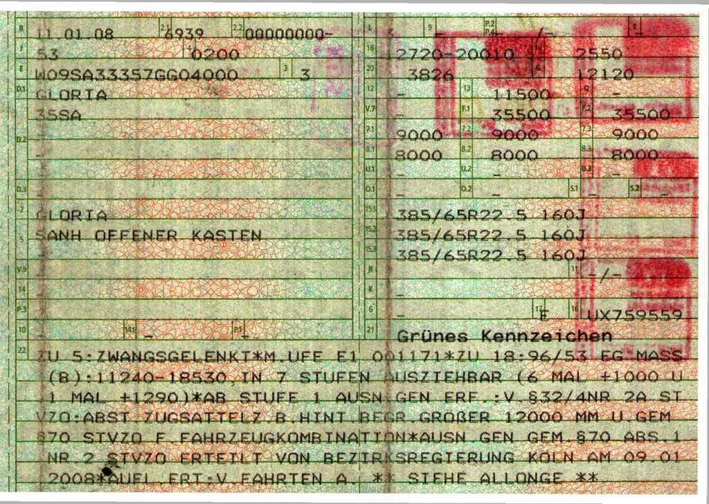 Lavapuoliperävaunu Gloria 35SA / Teleskop / Lenkachse: kuva Lavapuoliperävaunu Gloria 35SA / Teleskop / Lenkachse