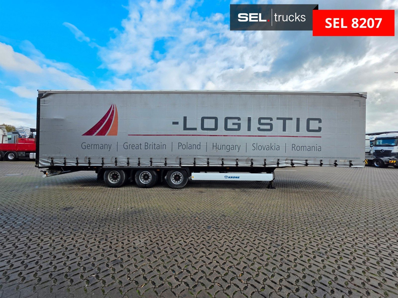 Krone SD / Hubdach / EDSCHA / Liftachse - Pressukapellipuoliperävaunu: kuva  Krone SD / Hubdach / EDSCHA / Liftachse - Pressukapellipuoliperävaunu Krone SD / Hubdach / EDSCHA / Liftachse - Pressukapellipuoliperävaunu: kuva  Krone SD / Hubdach / EDSCHA / Liftachse - Pressukapellipuoliperävaunu