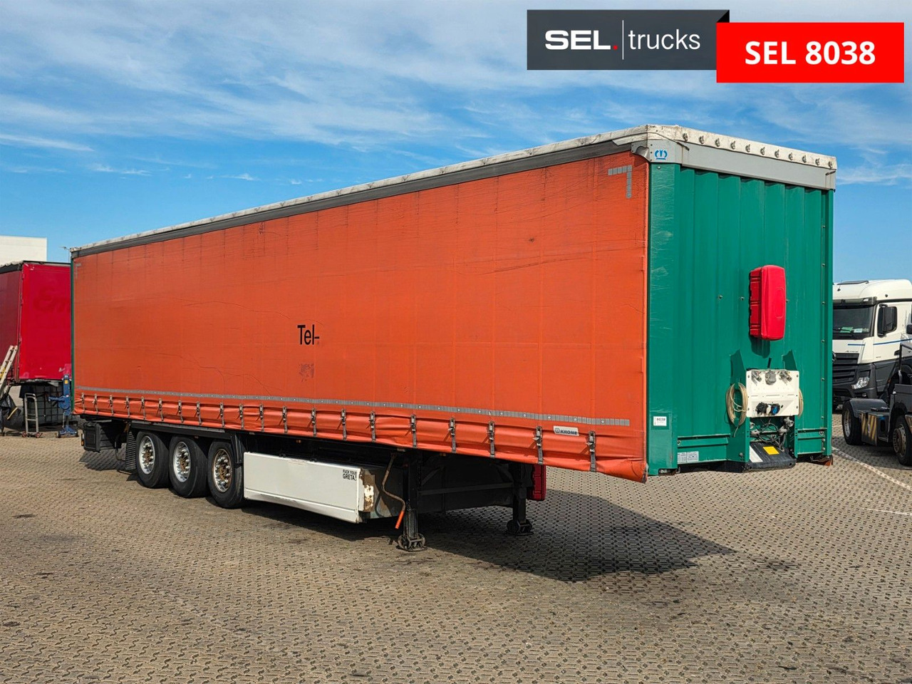 Krone SD / Palettenkasten / Liftachse - Pressukapellipuoliperävaunu: kuva Krone SD / Palettenkasten / Liftachse - Pressukapellipuoliperävaunu Krone SD / Palettenkasten / Liftachse - Pressukapellipuoliperävaunu: kuva Krone SD / Palettenkasten / Liftachse - Pressukapellipuoliperävaunu