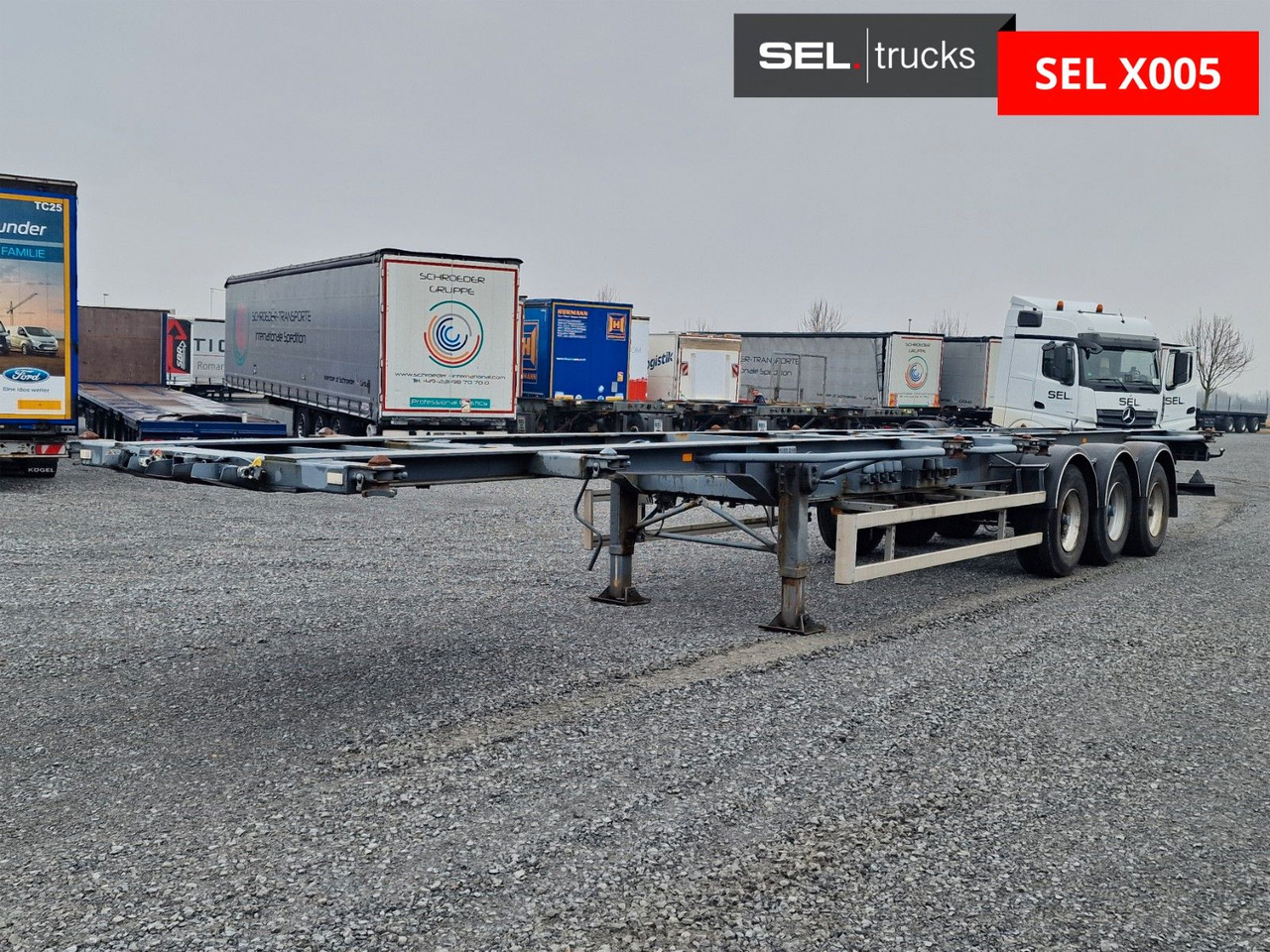 Krone SDC 24 Containerchassie - Konttialus/ Vaihtokuormatilat puoliperävaunu: kuva Krone SDC 24 Containerchassie - Konttialus/ Vaihtokuormatilat puoliperävaunu Krone SDC 24 Containerchassie - Konttialus/ Vaihtokuormatilat puoliperävaunu: kuva Krone SDC 24 Containerchassie - Konttialus/ Vaihtokuormatilat puoliperävaunu