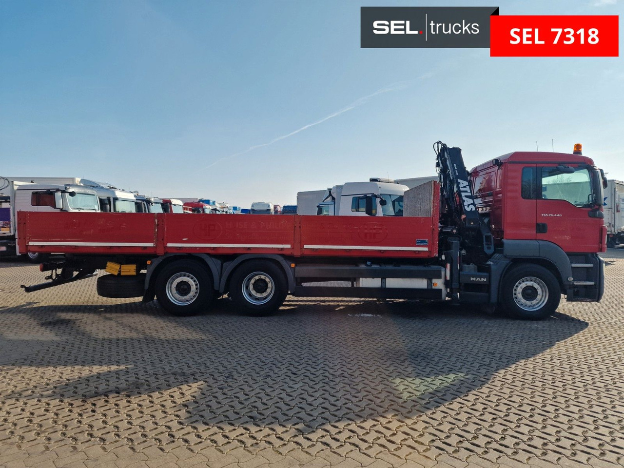 MAN TGS 26.440 6x2-2 BL/Fernbedien. /Lenkachse/Atlas - Nosturiauto: kuva MAN TGS 26.440 6x2-2 BL/Fernbedien. /Lenkachse/Atlas - Nosturiauto MAN TGS 26.440 6x2-2 BL/Fernbedien. /Lenkachse/Atlas - Nosturiauto: kuva MAN TGS 26.440 6x2-2 BL/Fernbedien. /Lenkachse/Atlas - Nosturiauto