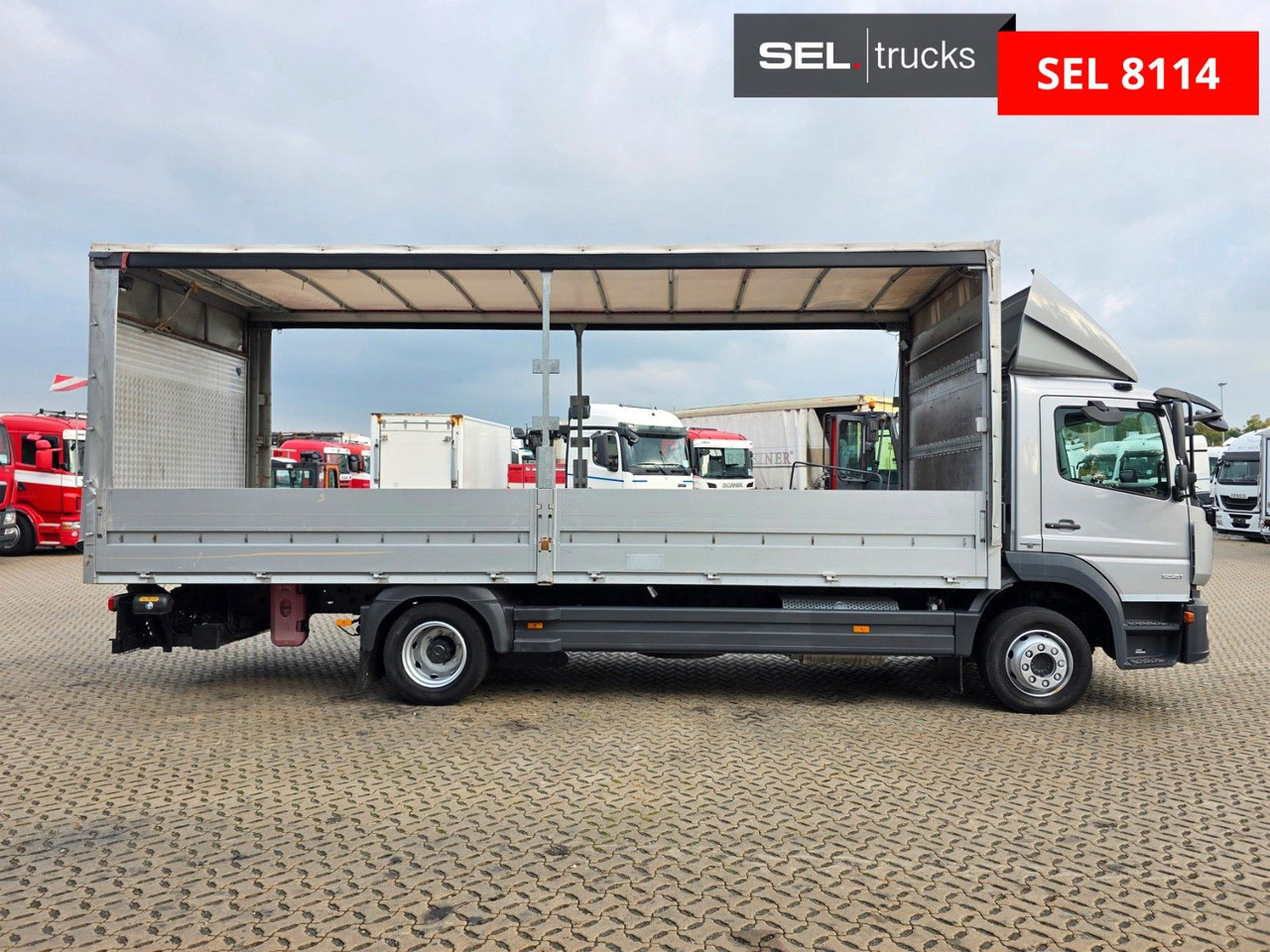 Mercedes-Benz Atego 1221 / Ladebordwand - Pressukapelli kuorma-auto: kuva Mercedes-Benz Atego 1221 / Ladebordwand - Pressukapelli kuorma-auto Mercedes-Benz Atego 1221 / Ladebordwand - Pressukapelli kuorma-auto: kuva Mercedes-Benz Atego 1221 / Ladebordwand - Pressukapelli kuorma-auto