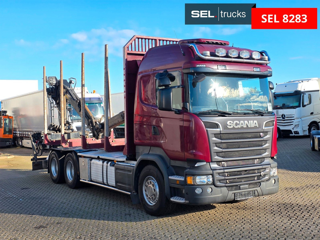 Scania R 580 LB6X4HNB / Retarder / Palfinger / V8 - Puuauto, Nosturiauto: kuva Scania R 580 LB6X4HNB / Retarder / Palfinger / V8 - Puuauto, Nosturiauto Scania R 580 LB6X4HNB / Retarder / Palfinger / V8 - Puuauto, Nosturiauto: kuva Scania R 580 LB6X4HNB / Retarder / Palfinger / V8 - Puuauto, Nosturiauto