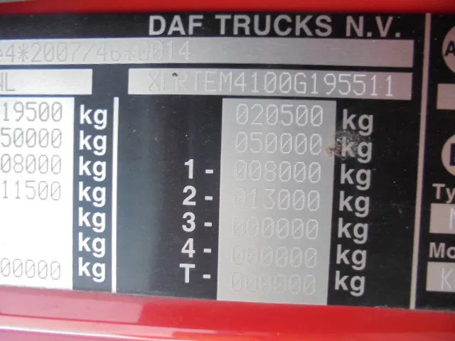 Vetopöytäauto DAF CF 410 SSC: kuva Vetopöytäauto DAF CF 410 SSC