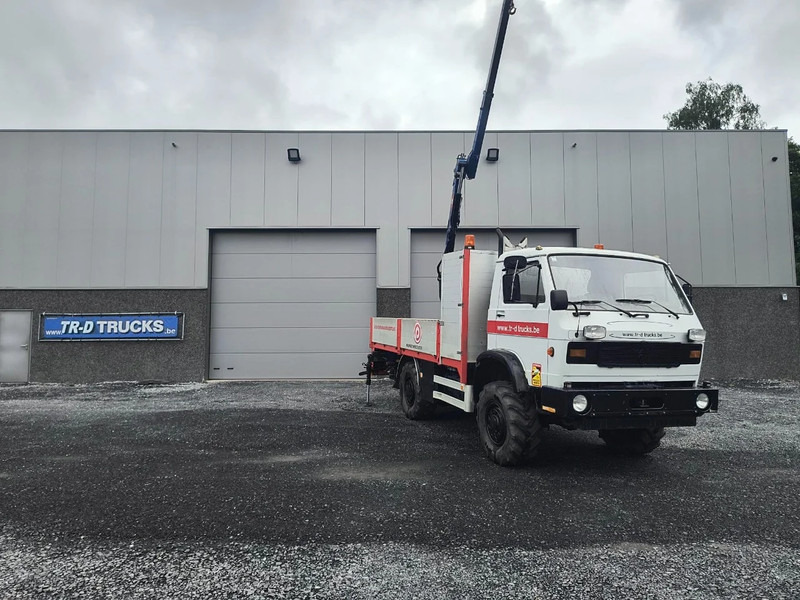 Nosturiauto MAN 8.136 4X4 - QUARRY TRUCK - CRANE PM - ONLY 82730 KM: kuva Nosturiauto MAN 8.136 4X4 - QUARRY TRUCK - CRANE PM - ONLY 82730 KM