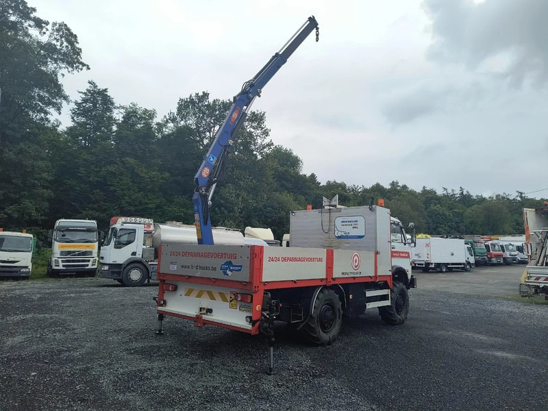 Nosturiauto MAN 8.136 4X4 - QUARRY TRUCK - CRANE PM - ONLY 82730 KM: kuva Nosturiauto MAN 8.136 4X4 - QUARRY TRUCK - CRANE PM - ONLY 82730 KM