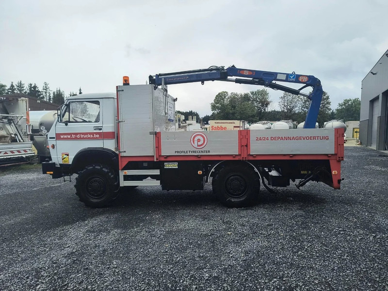 Nosturiauto MAN 8.136 4X4 - QUARRY TRUCK - CRANE PM - ONLY 82730 KM: kuva Nosturiauto MAN 8.136 4X4 - QUARRY TRUCK - CRANE PM - ONLY 82730 KM
