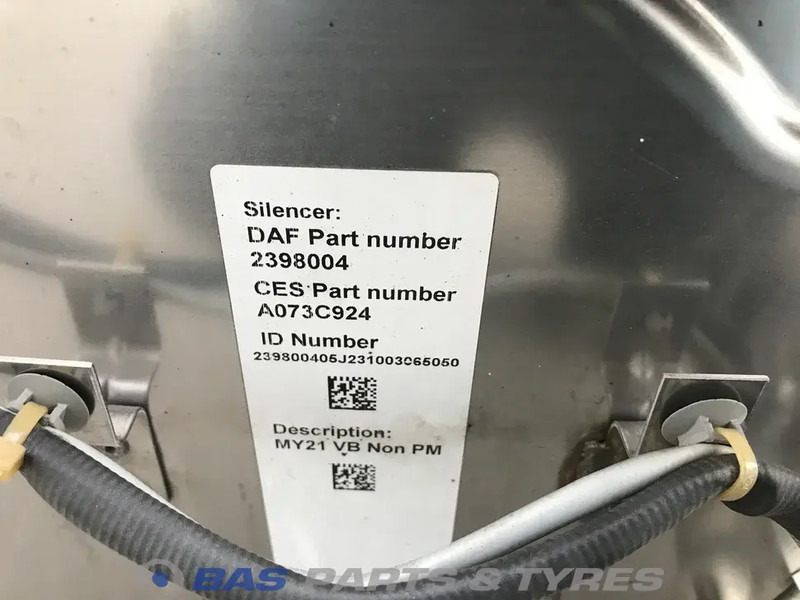 DAF Uitlaatdemper DAF 2398004 - Äänenvaimennin - Kuorma-auto: kuva DAF Uitlaatdemper DAF 2398004 - Äänenvaimennin - Kuorma-auto DAF Uitlaatdemper DAF 2398004 - Äänenvaimennin - Kuorma-auto: kuva DAF Uitlaatdemper DAF 2398004 - Äänenvaimennin - Kuorma-auto