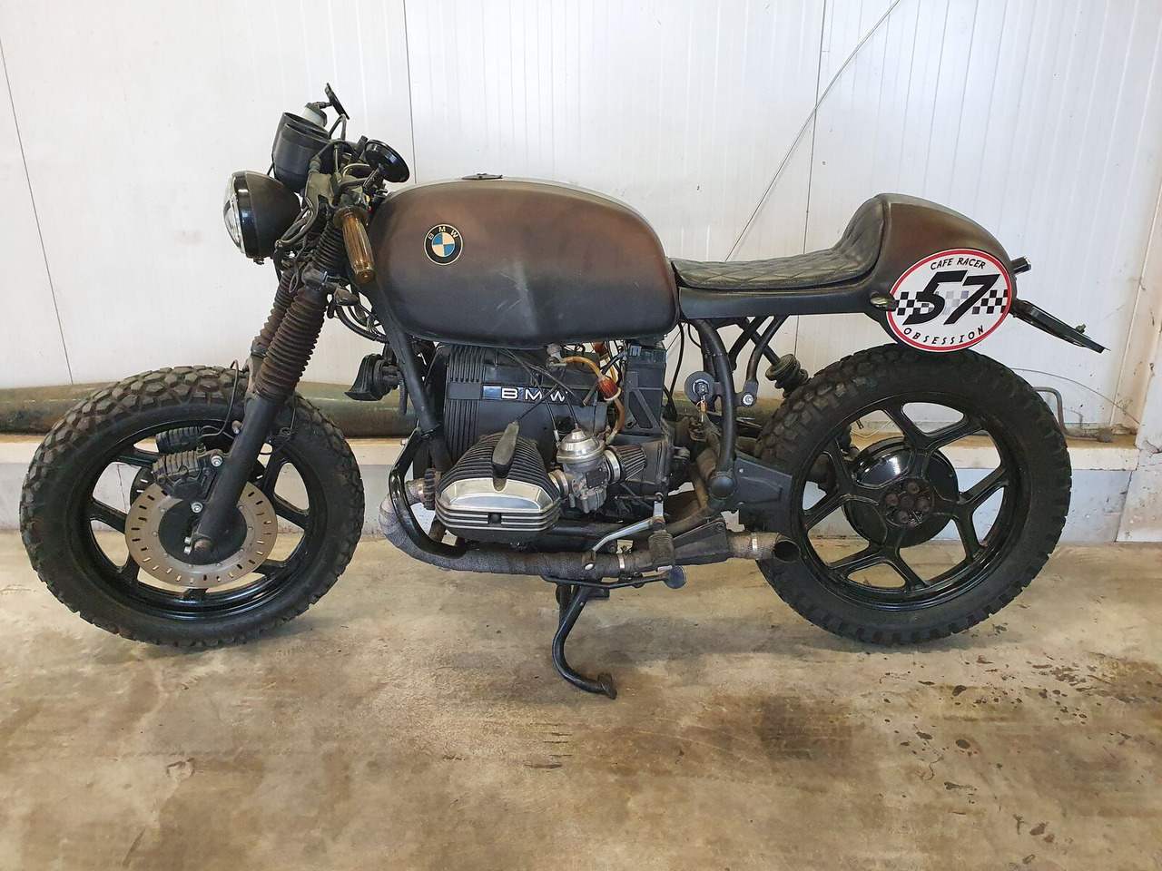 Moottoripyörä BMW R80RT Cafer Racer motorfiets: kuva Moottoripyörä BMW R80RT Cafer Racer motorfiets