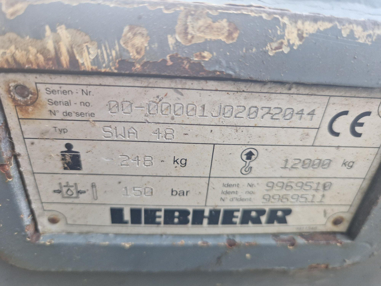 ENGANCHE RAPIDO LIEBHERR SWA48 - Pikaliitin - Rakennuskoneet: kuva ENGANCHE RAPIDO LIEBHERR SWA48 - Pikaliitin - Rakennuskoneet ENGANCHE RAPIDO LIEBHERR SWA48 - Pikaliitin - Rakennuskoneet: kuva ENGANCHE RAPIDO LIEBHERR SWA48 - Pikaliitin - Rakennuskoneet