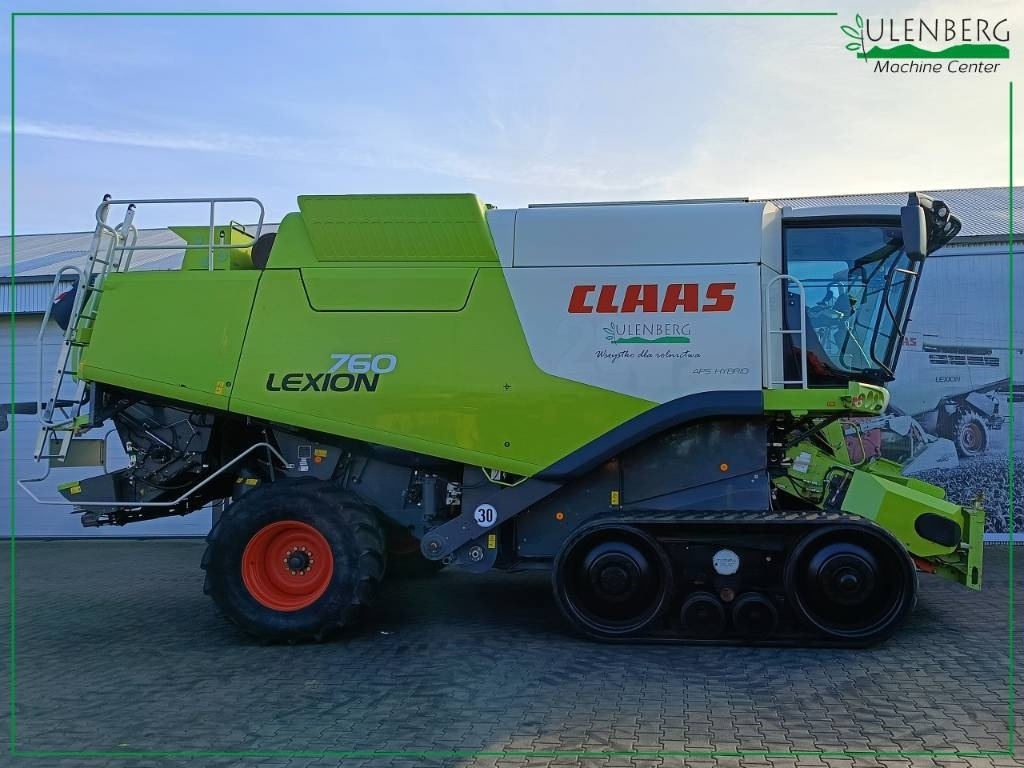 Leikkuupuimuri Claas LEXION 760TT + heder Vario 1200: kuva Leikkuupuimuri Claas LEXION 760TT + heder Vario 1200