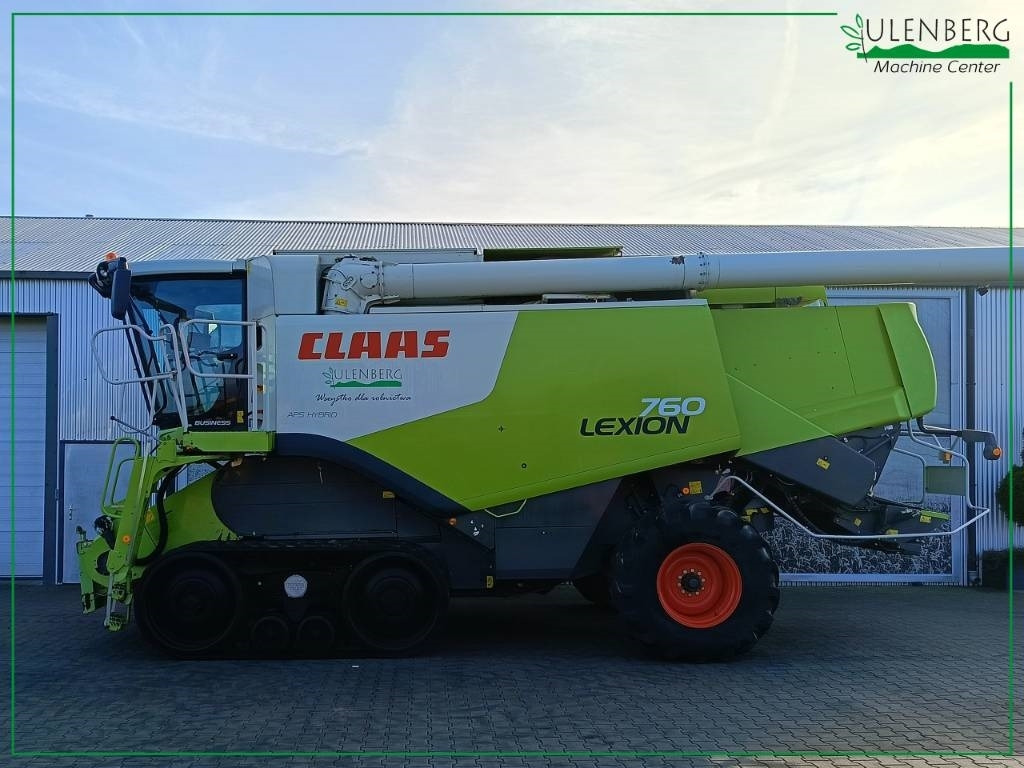 Leikkuupuimuri Claas LEXION 760TT + heder Vario 1200: kuva Leikkuupuimuri Claas LEXION 760TT + heder Vario 1200