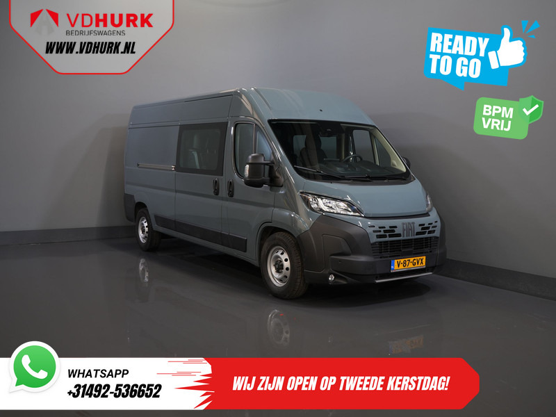 Fiat Ducato 2.2 MJ 180 pk Aut. L3H2 DC Dubbel Cabine BPM VRIJ! 6 Pers./ 2x Schuifdeur/ Climate/ 2.5t Trekverm./ Cruise/ Camera/ Trekhaak - Pakettiauto, Jatko-ohjaamo kevyt kuorma-auto: kuva Fiat Ducato 2.2 MJ 180 pk Aut. L3H2 DC Dubbel Cabine BPM VRIJ! 6 Pers./ 2x Schuifdeur/ Climate/ 2.5t Trekverm./ Cruise/ Camera/ Trekhaak - Pakettiauto, Jatko-ohjaamo kevyt kuorma-auto Fiat Ducato 2.2 MJ 180 pk Aut. L3H2 DC Dubbel Cabine BPM VRIJ! 6 Pers./ 2x Schuifdeur/ Climate/ 2.5t Trekverm./ Cruise/ Camera/ Trekhaak - Pakettiauto, Jatko-ohjaamo kevyt kuorma-auto: kuva Fiat Ducato 2.2 MJ 180 pk Aut. L3H2 DC Dubbel Cabine BPM VRIJ! 6 Pers./ 2x Schuifdeur/ Climate/ 2.5t Trekverm./ Cruise/ Camera/ Trekhaak - Pakettiauto, Jatko-ohjaamo kevyt kuorma-auto