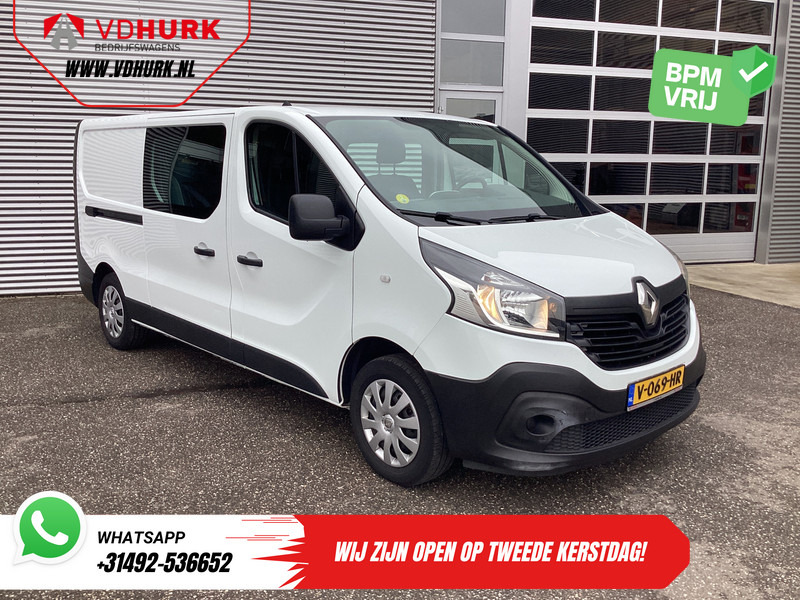 Renault Trafic 1.6 dCi 125 pk E6 L2 DC Dubbel Cabine BPM VRIJ NL Auto/ Camera/ Cruise/ Navi/ Airco/ Trekhaak - Pieni pakettiauto, Jatko-ohjaamo kevyt kuorma-auto: kuva Renault Trafic 1.6 dCi 125 pk E6 L2 DC Dubbel Cabine BPM VRIJ NL Auto/ Camera/ Cruise/ Navi/ Airco/ Trekhaak - Pieni pakettiauto, Jatko-ohjaamo kevyt kuorma-auto Renault Trafic 1.6 dCi 125 pk E6 L2 DC Dubbel Cabine BPM VRIJ NL Auto/ Camera/ Cruise/ Navi/ Airco/ Trekhaak - Pieni pakettiauto, Jatko-ohjaamo kevyt kuorma-auto: kuva Renault Trafic 1.6 dCi 125 pk E6 L2 DC Dubbel Cabine BPM VRIJ NL Auto/ Camera/ Cruise/ Navi/ Airco/ Trekhaak - Pieni pakettiauto, Jatko-ohjaamo kevyt kuorma-auto