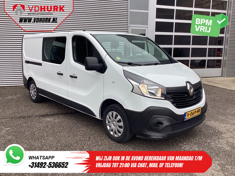 Renault Trafic 1.6 dCi 125 pk L2 DC Dubbel Cabine BPM VRIJ NL Auto/ Camera/ Cruise/ Navi/ Airco/ Trekhaak - Pieni pakettiauto, Jatko-ohjaamo kevyt kuorma-auto: kuva Renault Trafic 1.6 dCi 125 pk L2 DC Dubbel Cabine BPM VRIJ NL Auto/ Camera/ Cruise/ Navi/ Airco/ Trekhaak - Pieni pakettiauto, Jatko-ohjaamo kevyt kuorma-auto Renault Trafic 1.6 dCi 125 pk L2 DC Dubbel Cabine BPM VRIJ NL Auto/ Camera/ Cruise/ Navi/ Airco/ Trekhaak - Pieni pakettiauto, Jatko-ohjaamo kevyt kuorma-auto: kuva Renault Trafic 1.6 dCi 125 pk L2 DC Dubbel Cabine BPM VRIJ NL Auto/ Camera/ Cruise/ Navi/ Airco/ Trekhaak - Pieni pakettiauto, Jatko-ohjaamo kevyt kuorma-auto