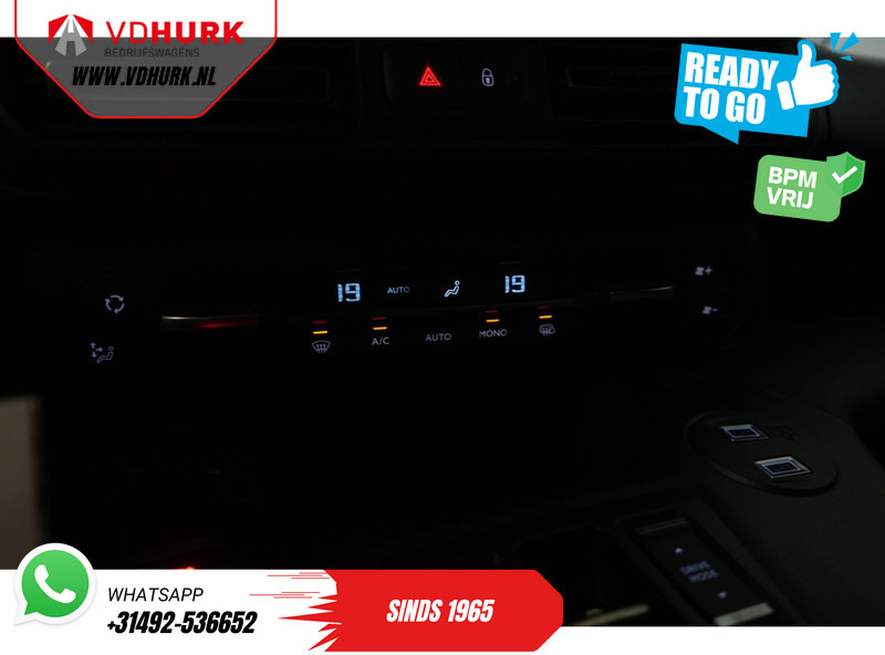 Pieni pakettiauto Toyota PROACE CITY 1.5 130 pk Aut. L2 BPM VRIJ! LED/ Virtual Cockpit/ 3 pers./ Carplay/ Camera/ Climate/ PDC/ Cruise: kuva Pieni pakettiauto Toyota PROACE CITY 1.5 130 pk Aut. L2 BPM VRIJ! LED/ Virtual Cockpit/ 3 pers./ Carplay/ Camera/ Climate/ PDC/ Cruise